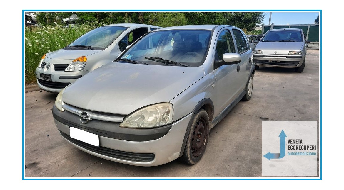 OPEL CORSA X01 del 2003 parti usate e ricambi - Tipo Motore Z12XE