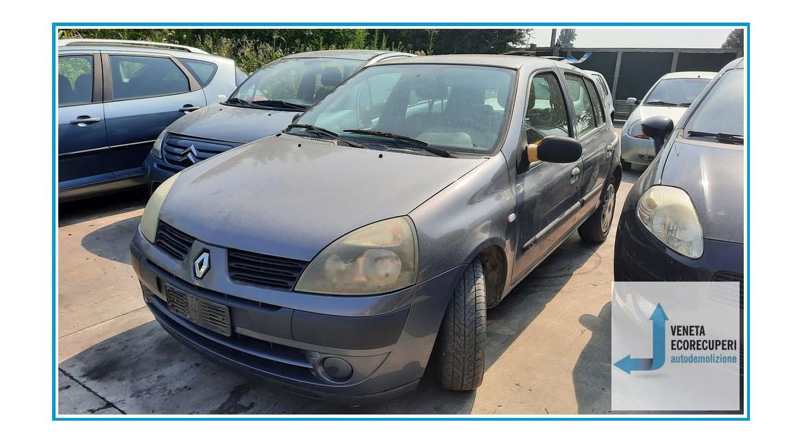 RENAULT CLIO 2a Serie  del 2006 parti usate e ricambi - Tipo Motore D7FG7