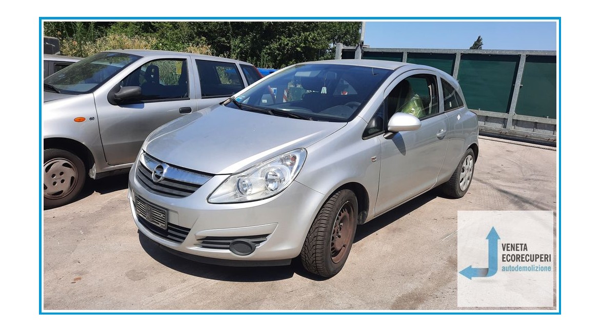 OPEL CORSA S07 del 2009 parti usate e ricambi - Tipo Motore Z12XEP