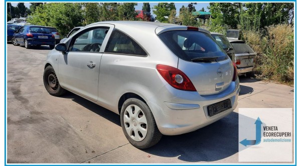OPEL CORSA S07 del 2009 parti usate e ricambi - Tipo Motore Z12XEP
