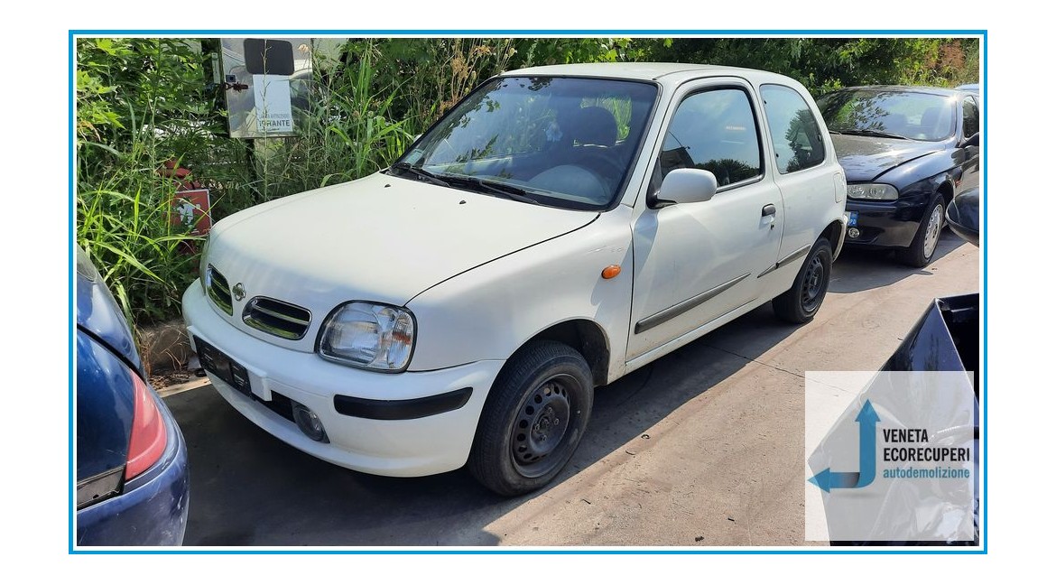 NISSAN MICRA K11E del 1999 parti usate e ricambi - Tipo Motore CG10