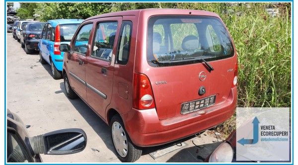 OPEL AGILA H00 del 2001 parti usate e ricambi - Tipo Motore Z10XE
