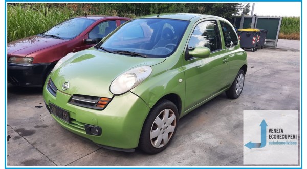 NISSAN MICRA K12E del 2003 parti usate e ricambi - Tipo Motore CR12