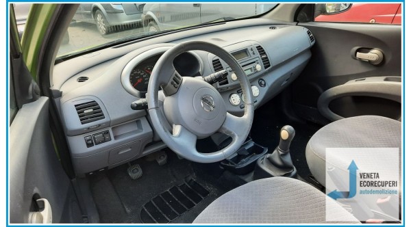 NISSAN MICRA K12E del 2003 parti usate e ricambi - Tipo Motore CR12