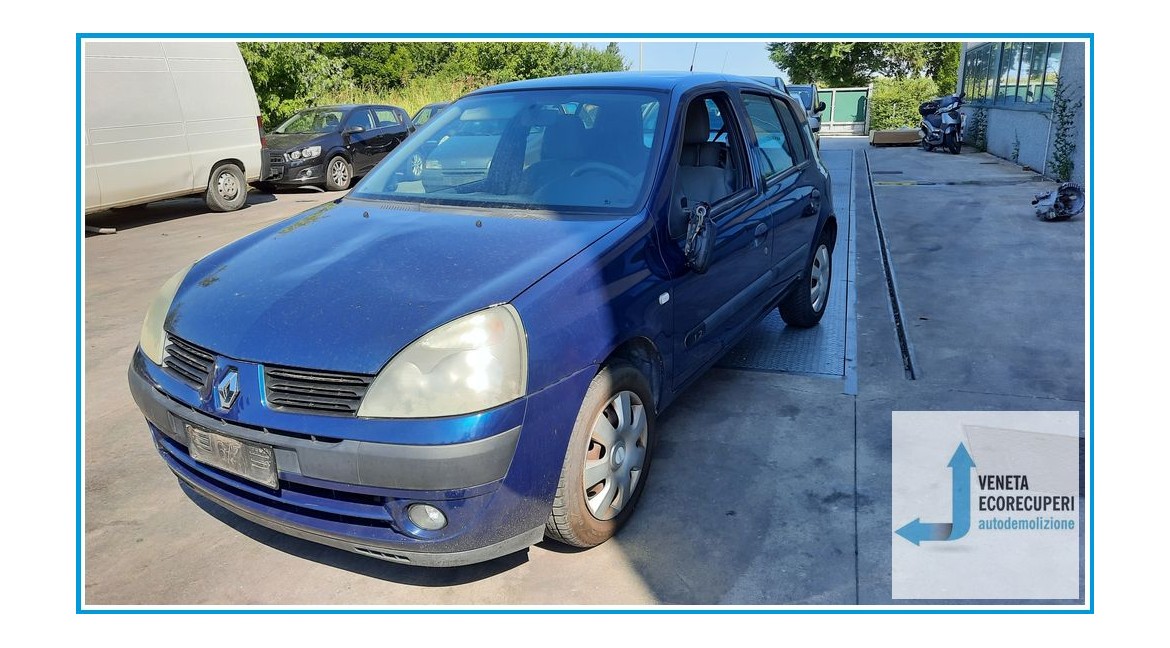 RENAULT CLIO 2a Serie  del 2005 parti usate e ricambi - Tipo Motore D7FG7