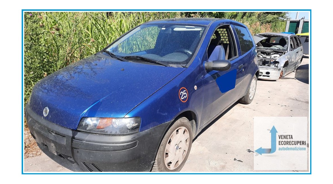FIAT PUNTO VAN 2U del 2002 parti usate e ricambi - Tipo Motore 188A3000