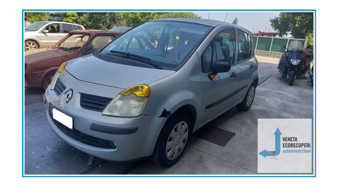 RENAULT MODUS 1a Serie  del 2005 parti usate e ricambi - Tipo Motore K9KJ7