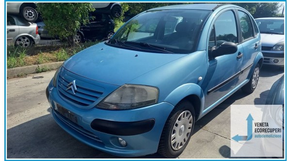 CITROEN C3 1a Serie  del 2002 parti usate e ricambi - Tipo Motore HFX