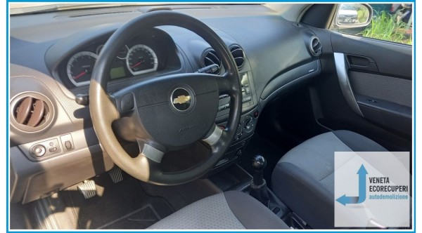CHEVROLET (DAEWOO) AVEO T250 del 2008 parti usate e ricambi - Tipo Motore B12D1