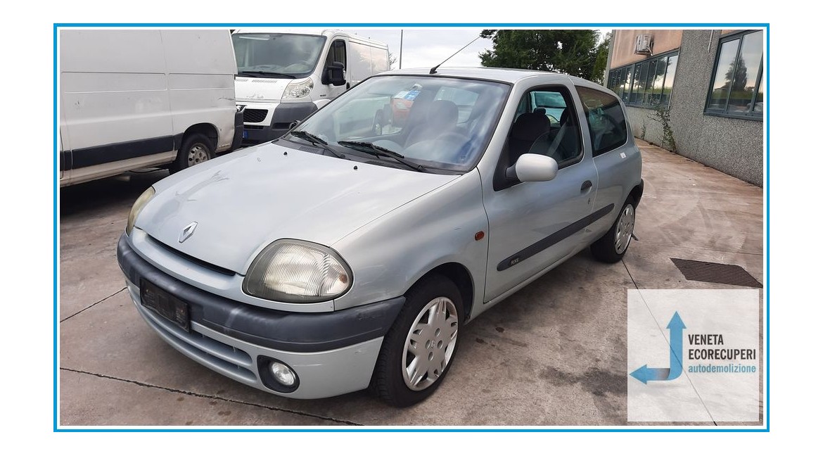 RENAULT CLIO 2a Serie  del 1999 parti usate e ricambi - Tipo Motore D7FD7