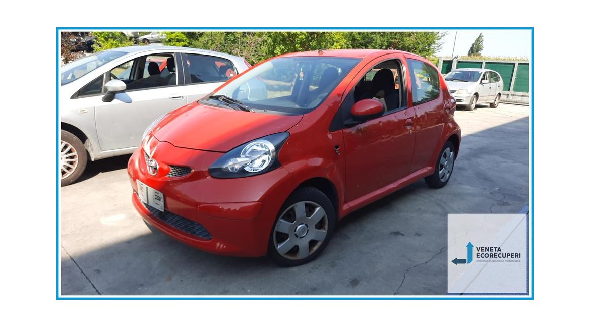 TOYOTA AYGO 1a Serie  del 2007 parti usate e ricambi - Tipo Motore 1KRFE