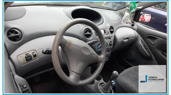 TOYOTA YARIS JPP del 2002 parti usate e ricambi - Tipo Motore 1SZFE