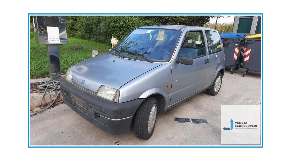 FIAT CINQUECENTO NM del 1995 parti usate e ricambi - Tipo Motore 1170A1046