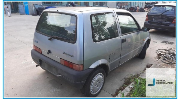 FIAT CINQUECENTO NM del 1995 parti usate e ricambi - Tipo Motore 1170A1046