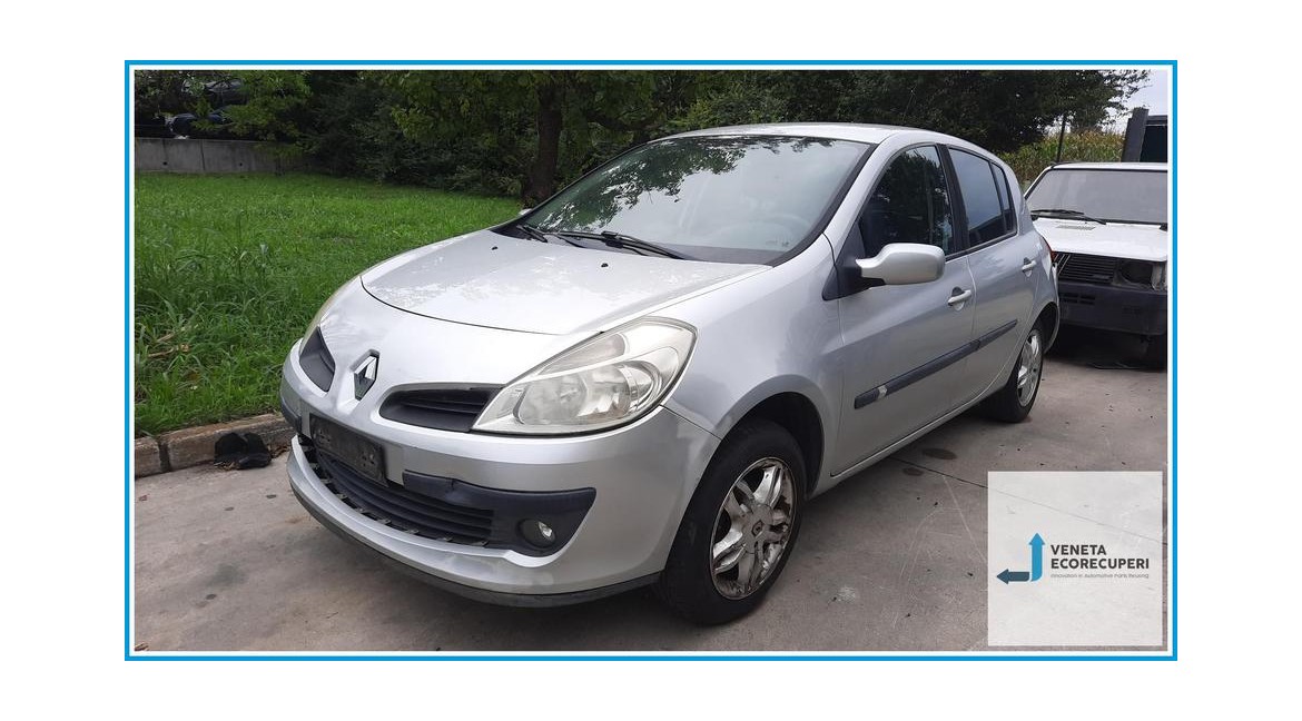 RENAULT CLIO 3a Serie  del 2007 parti usate e ricambi - Tipo Motore D4FD7