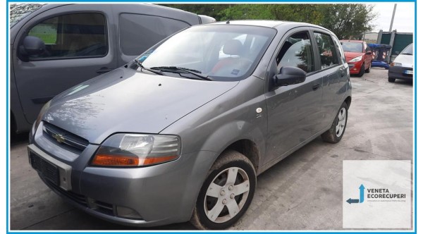 CHEVROLET (DAEWOO) KALOS T200 del 2006 parti usate e ricambi - Tipo Motore B12S1