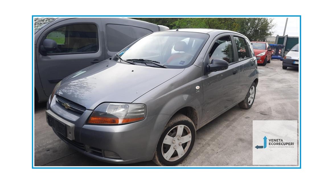 CHEVROLET (DAEWOO) KALOS T200 del 2006 parti usate e ricambi - Tipo Motore B12S1