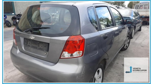 CHEVROLET (DAEWOO) KALOS T200 del 2006 parti usate e ricambi - Tipo Motore B12S1