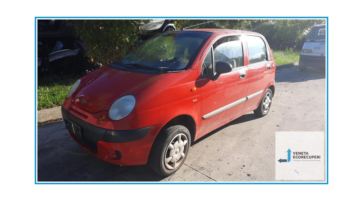 CHEVROLET (DAEWOO) MATIZ M100 del 2003 parti usate e ricambi - Tipo Motore F8CV