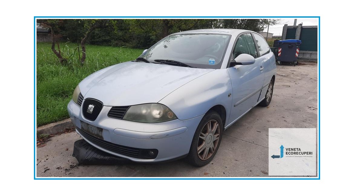 SEAT IBIZA 6L del 2002 parti usate e ricambi - Tipo Motore ASZ