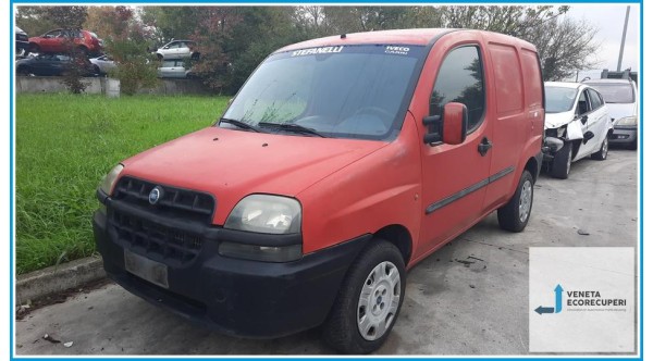 FIAT DOBLO' 1W del 2001 parti usate e ricambi - Tipo Motore 182B9000