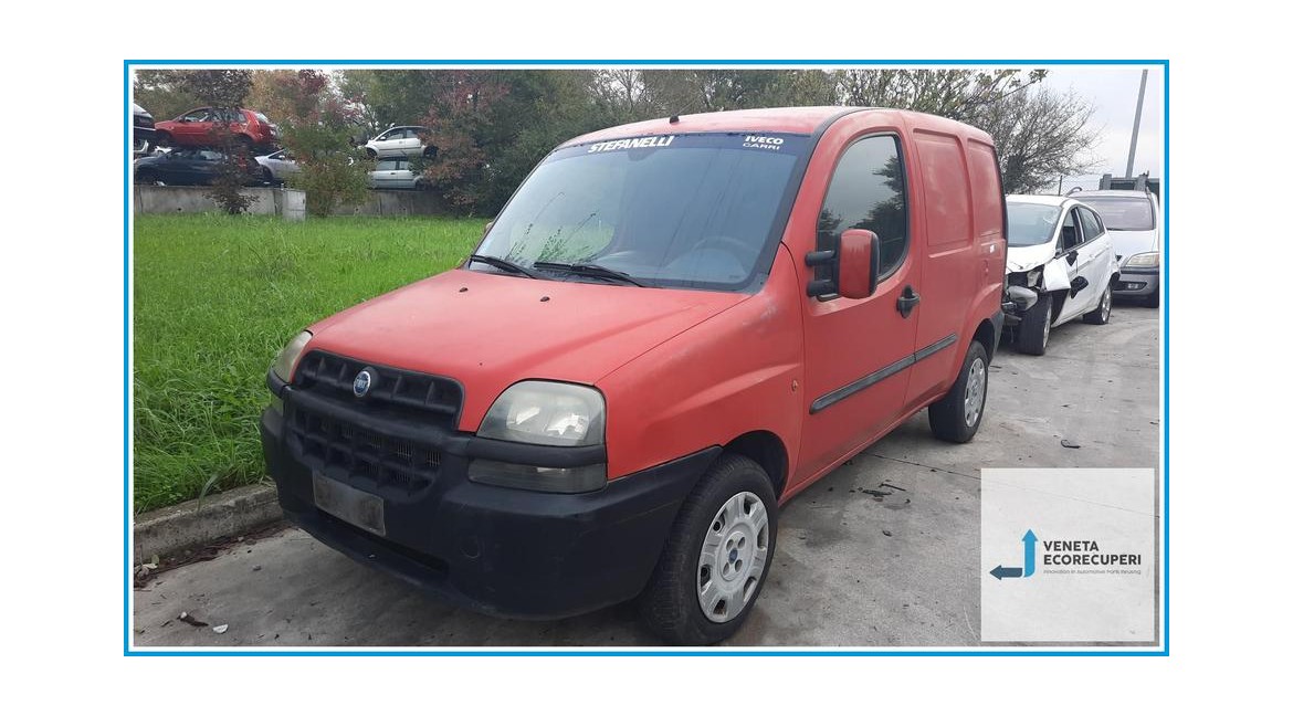 FIAT DOBLO' 1W del 2001 parti usate e ricambi - Tipo Motore 182B9000