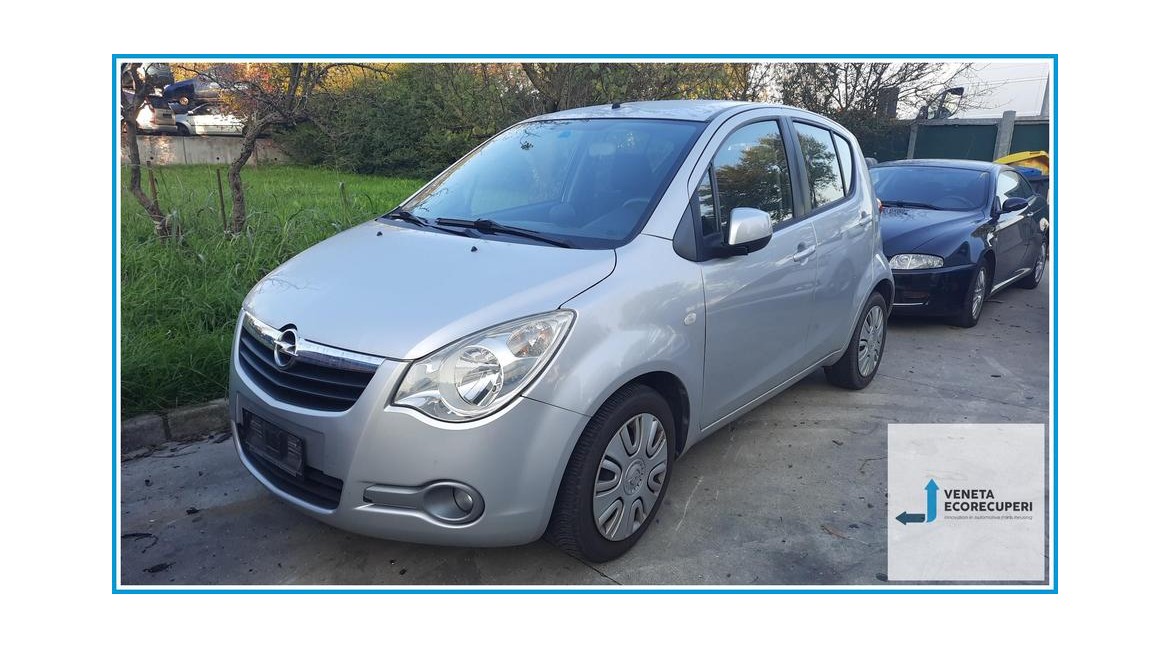 OPEL AGILA H08 del 2008 parti usate e ricambi - Tipo Motore K12B