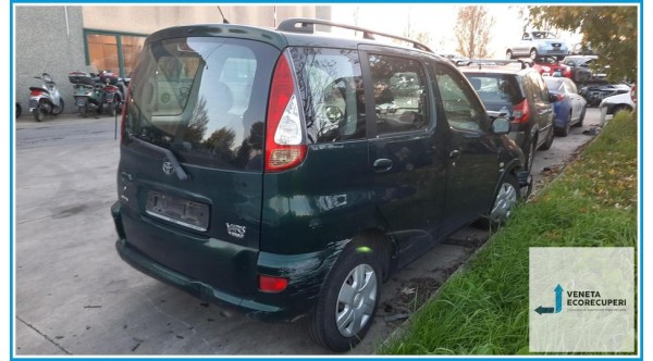 TOYOTA YARIS VERSO  del 2005 parti usate e ricambi - Tipo Motore 2NZFE
