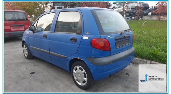 CHEVROLET (DAEWOO) MATIZ M100 del 2003 parti usate e ricambi - Tipo Motore B10S