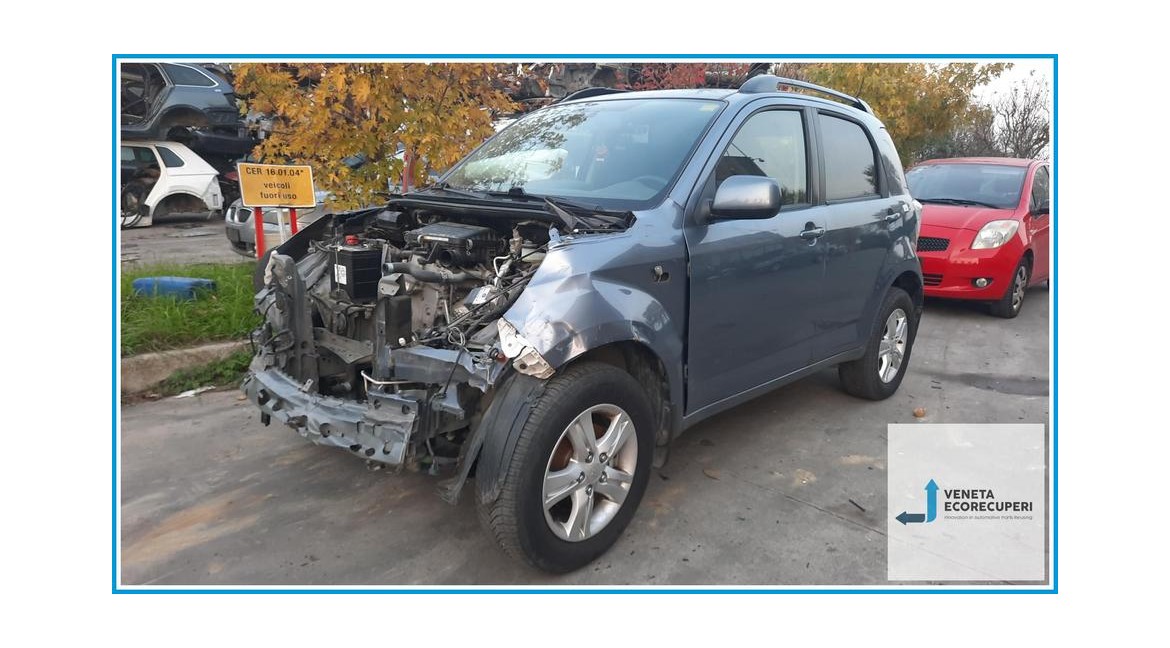 DAIHATSU TERIOS 2a Serie  del 2009 parti usate e ricambi - Tipo Motore 3SZ