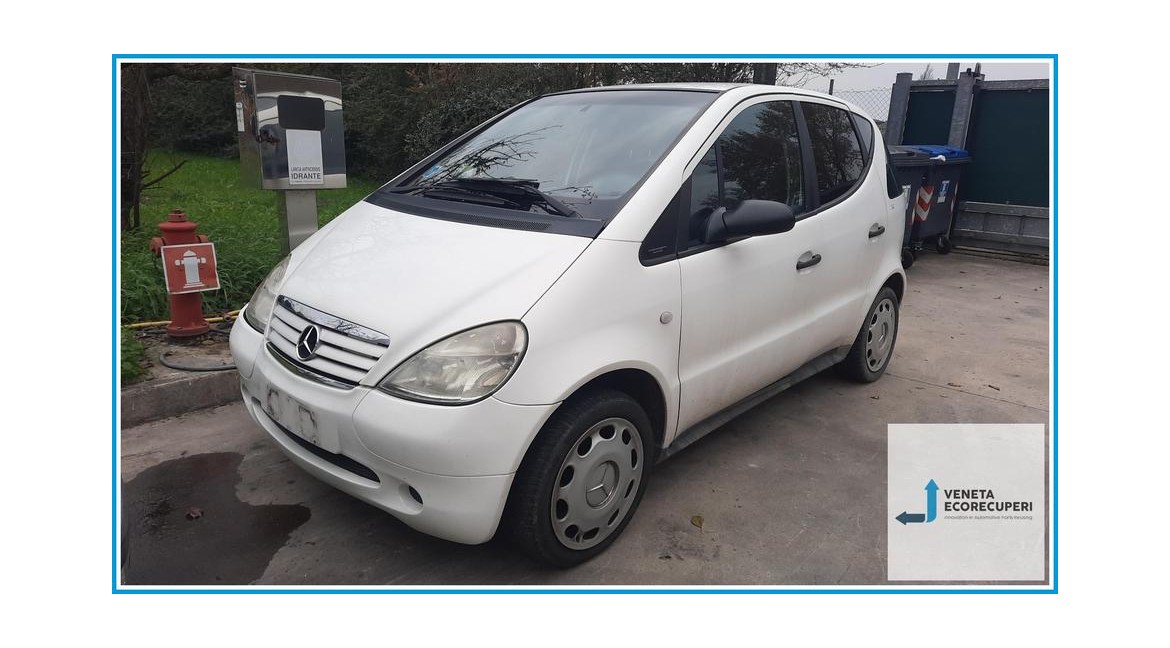 MERCEDES-BENZ Classe A W168 del 1999 parti usate e ricambi - Tipo Motore 166940