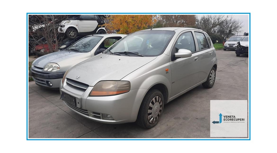 CHEVROLET (DAEWOO) KALOS T200 del 2004 parti usate e ricambi - Tipo Motore B12S1