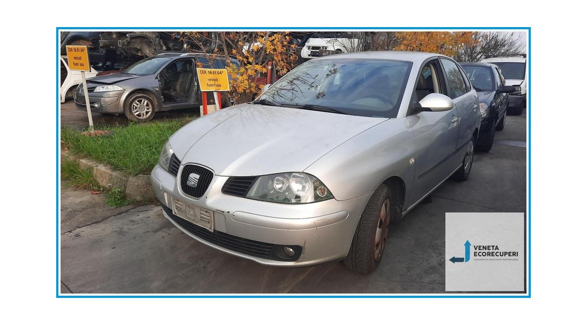 SEAT IBIZA 6L del 2003 parti usate e ricambi - Tipo Motore BBY