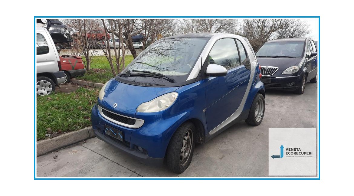 SMART FORTWO A/C451 del 2008 parti usate e ricambi - Tipo Motore 3B21