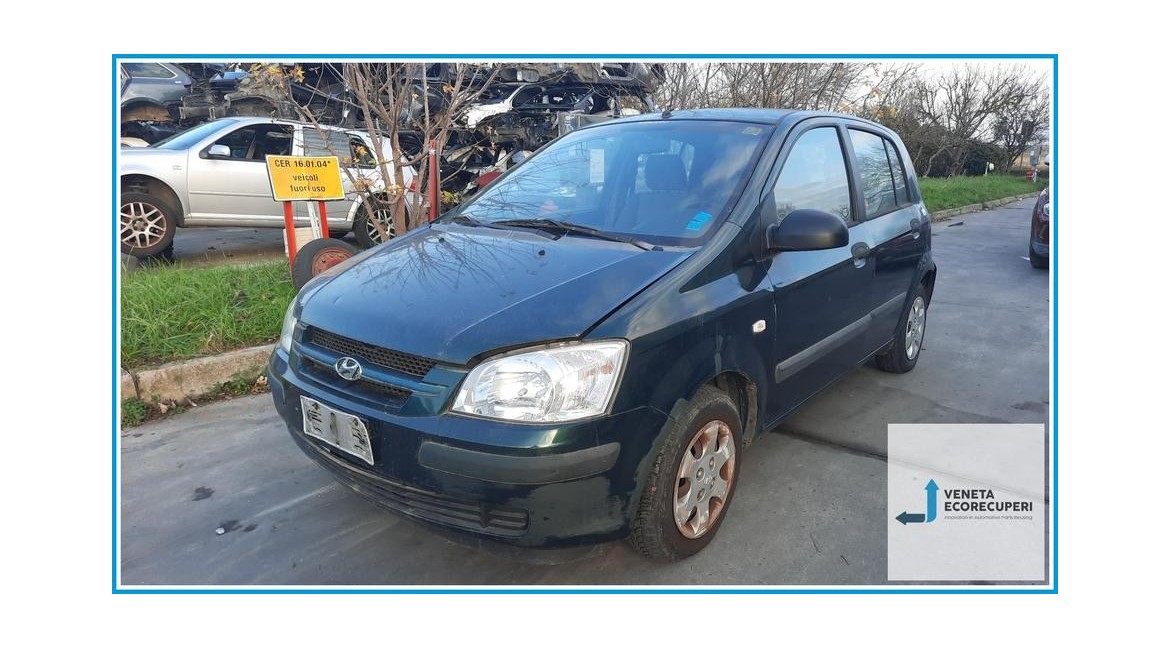 HYUNDAI GETZ  del 2003 parti usate e ricambi - Tipo Motore G4HD