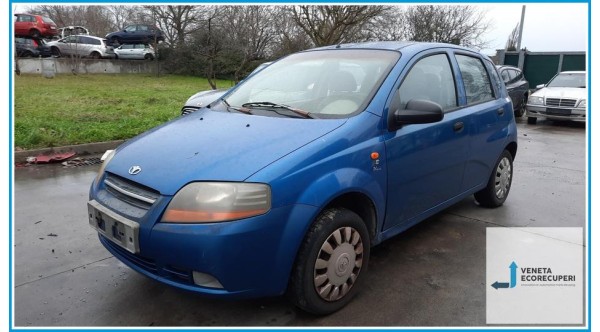 CHEVROLET (DAEWOO) KALOS T200 del 2004 parti usate e ricambi - Tipo Motore B12S1