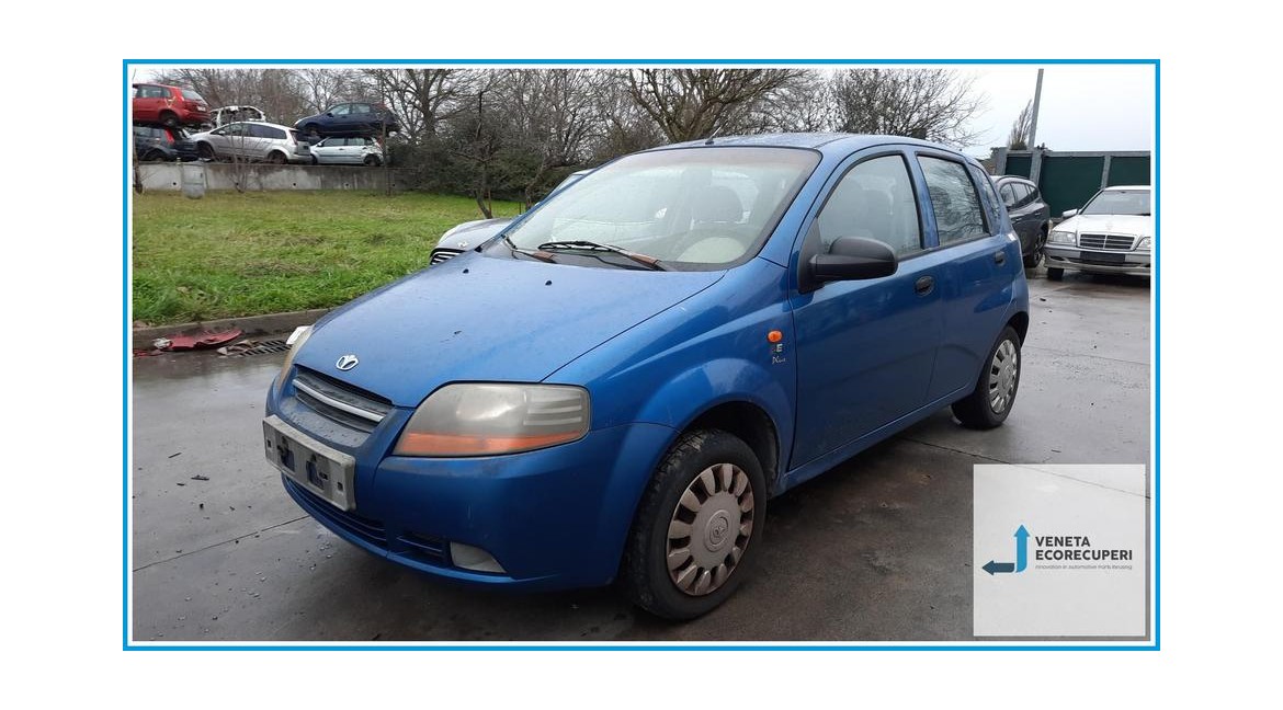 CHEVROLET (DAEWOO) KALOS T200 del 2004 parti usate e ricambi - Tipo Motore B12S1