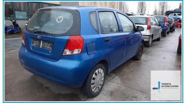 CHEVROLET (DAEWOO) KALOS T200 del 2004 parti usate e ricambi - Tipo Motore B12S1