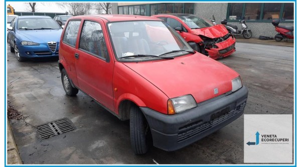 FIAT CINQUECENTO NM del 1998 parti usate e ricambi - Tipo Motore 1170A1046