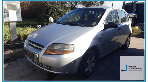 CHEVROLET (DAEWOO) KALOS T200 del 2006 parti usate e ricambi - Tipo Motore B12S1