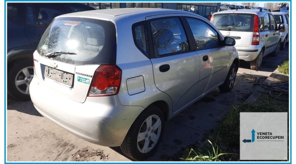 CHEVROLET (DAEWOO) KALOS T200 del 2006 parti usate e ricambi - Tipo Motore B12S1