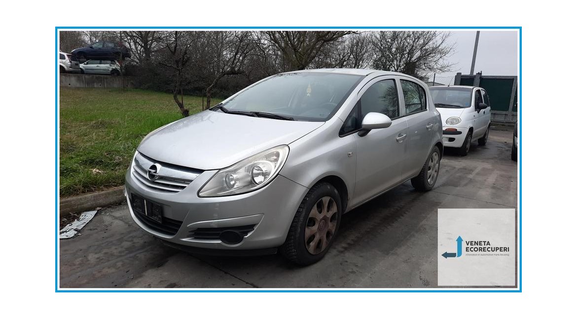 OPEL CORSA S07 del 2009 parti usate e ricambi - Tipo Motore Z12XEP
