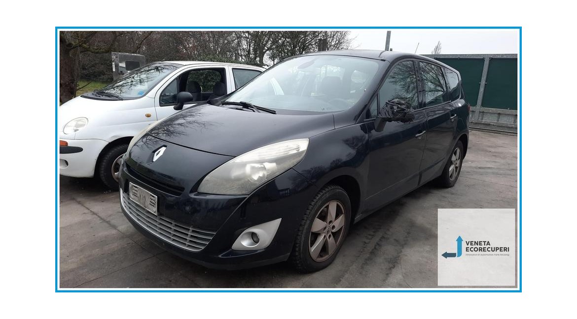 RENAULT SCENIC 3a Serie  del 2010 parti usate e ricambi - Tipo Motore K9KJ8