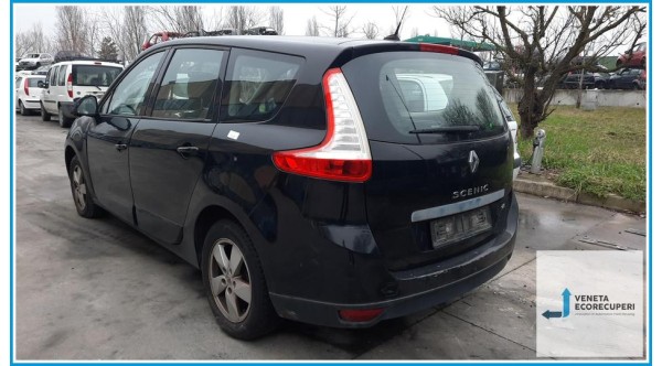 RENAULT SCENIC 3a Serie  del 2010 parti usate e ricambi - Tipo Motore K9KJ8