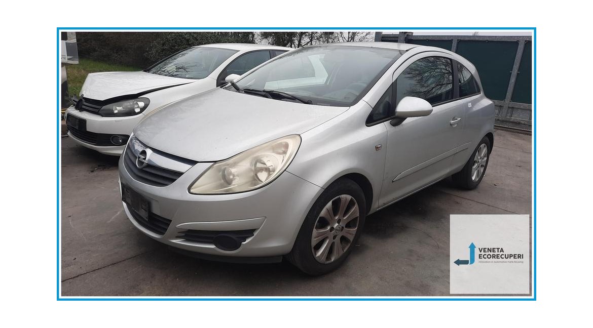 OPEL CORSA S07 del 2008 parti usate e ricambi - Tipo Motore Z12XEP