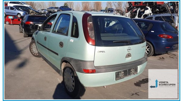 OPEL CORSA X01 del 2002 parti usate e ricambi - Tipo Motore Z12XE