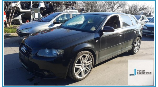 AUDI A3 8P del 2008 parti usate e ricambi - Tipo Motore BMN