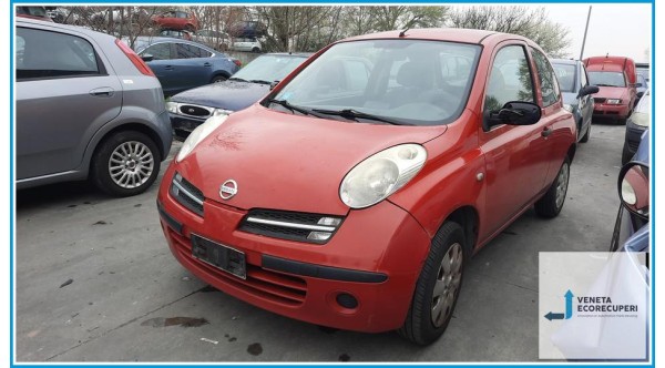 NISSAN MICRA K12E del 2006 parti usate e ricambi - Tipo Motore CR12