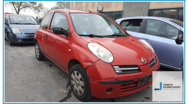 NISSAN MICRA K12E del 2006 parti usate e ricambi - Tipo Motore CR12