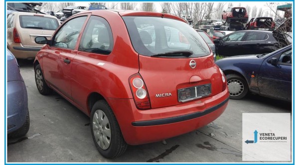 NISSAN MICRA K12E del 2006 parti usate e ricambi - Tipo Motore CR12